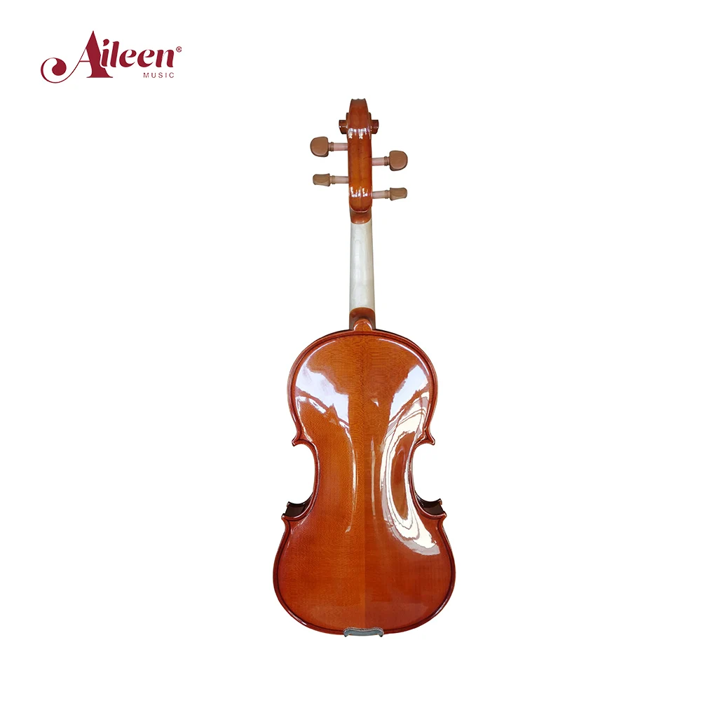 VG104 High Quality Prices Solid Spruce Top 4/4-1/16 Student Violin With Rosin