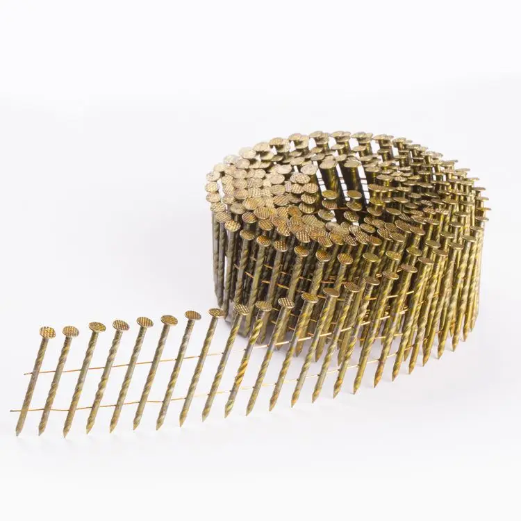 High Quality Factory Collated Coil Nails for pallet Pneumatic Nail Gun Use