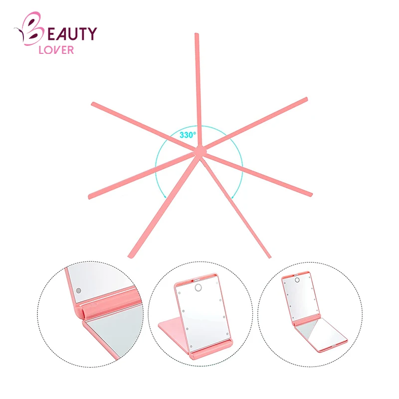 
Luxury Beauty Makeup Decorative Long Table Led Bathroom Glass Mirror 