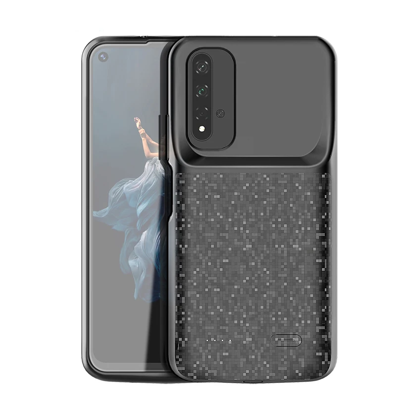 
4700 mAh power bank charging external wireless portable battery phone case For Honor 20 