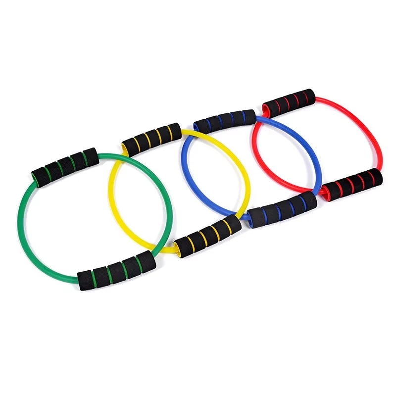XD Power Workout TPE Loop Home Gym Exercise Elastic Tube Fitness Strength O Shape Resistance Tube
