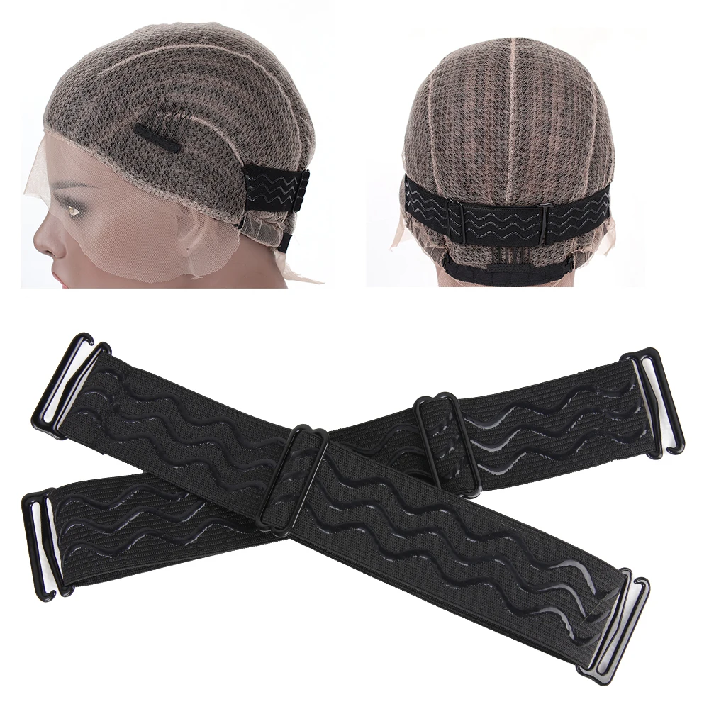 Custom Logo Wig Silicone Gripper Elastic Coated Belt Tape Webbing Soft Non-slip Ribbon Elastic Band