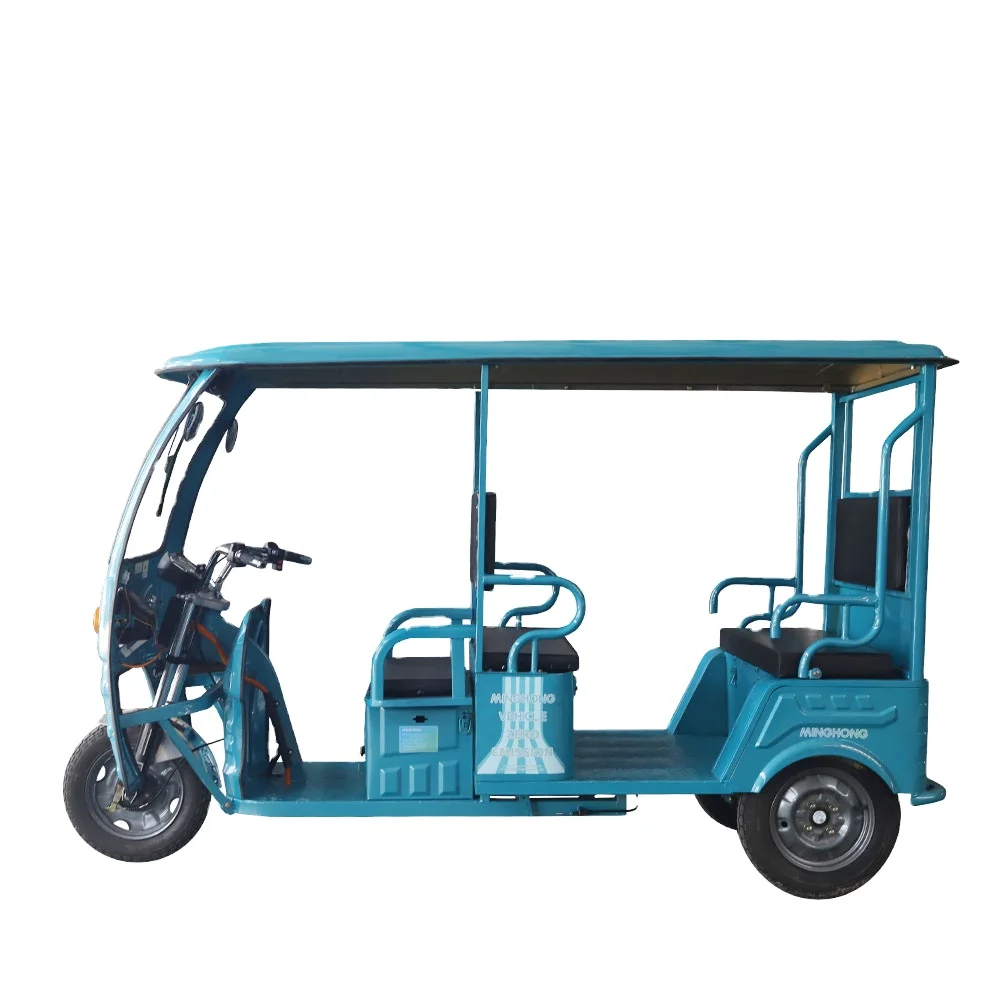 Price India Cheap Adult Passenger Fast Speed  Open Tricycle With Roof  Thailand Tuktuk With Reverse Imagine