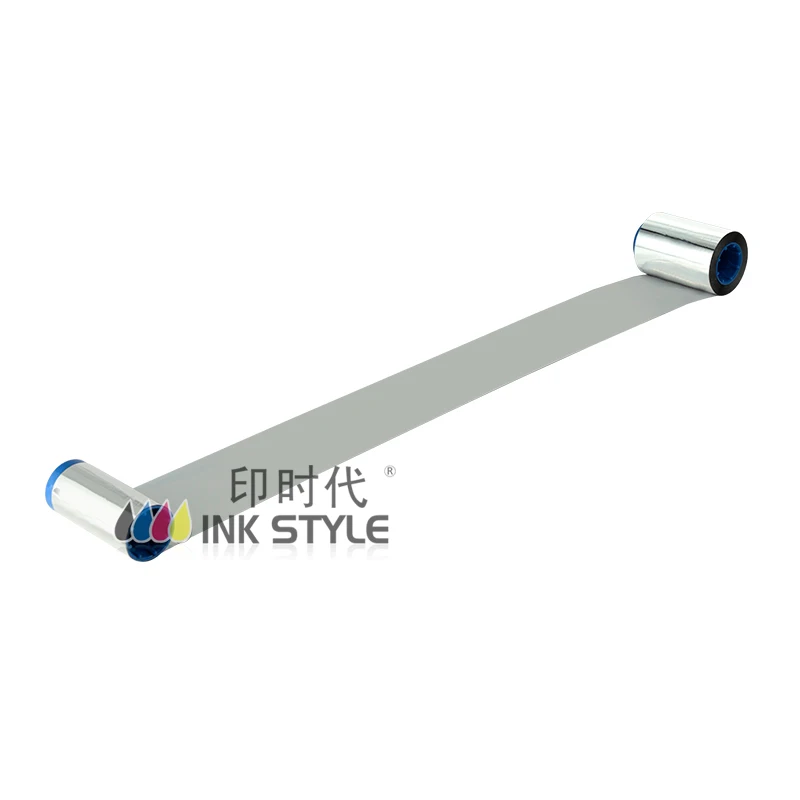 compatible Zebra 800015-107 Metallic Silver ribbon - 1000 prints