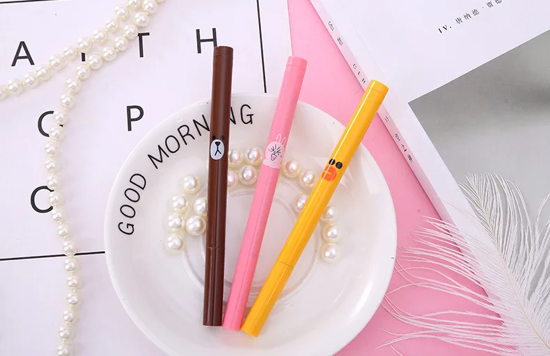Best Sellers Cartoon Eyeliner Lasting waterproof sweatproof Anti halo dyeing Eyeliner Waterproof Liquid Eyeliner