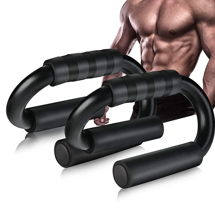 Fitness Training Muscle Extra Thick Foam Grip and Non-Slip Hand Strength Push Up Bar