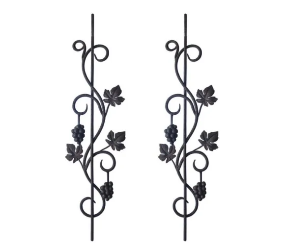 OUYA Quality Forged Steel Balusters with Grapes and Leaves