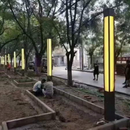 outdoor waterproof landscape lamp garden lawn rgb paver light landscape lamps outdoor led brick outdoor landscape light