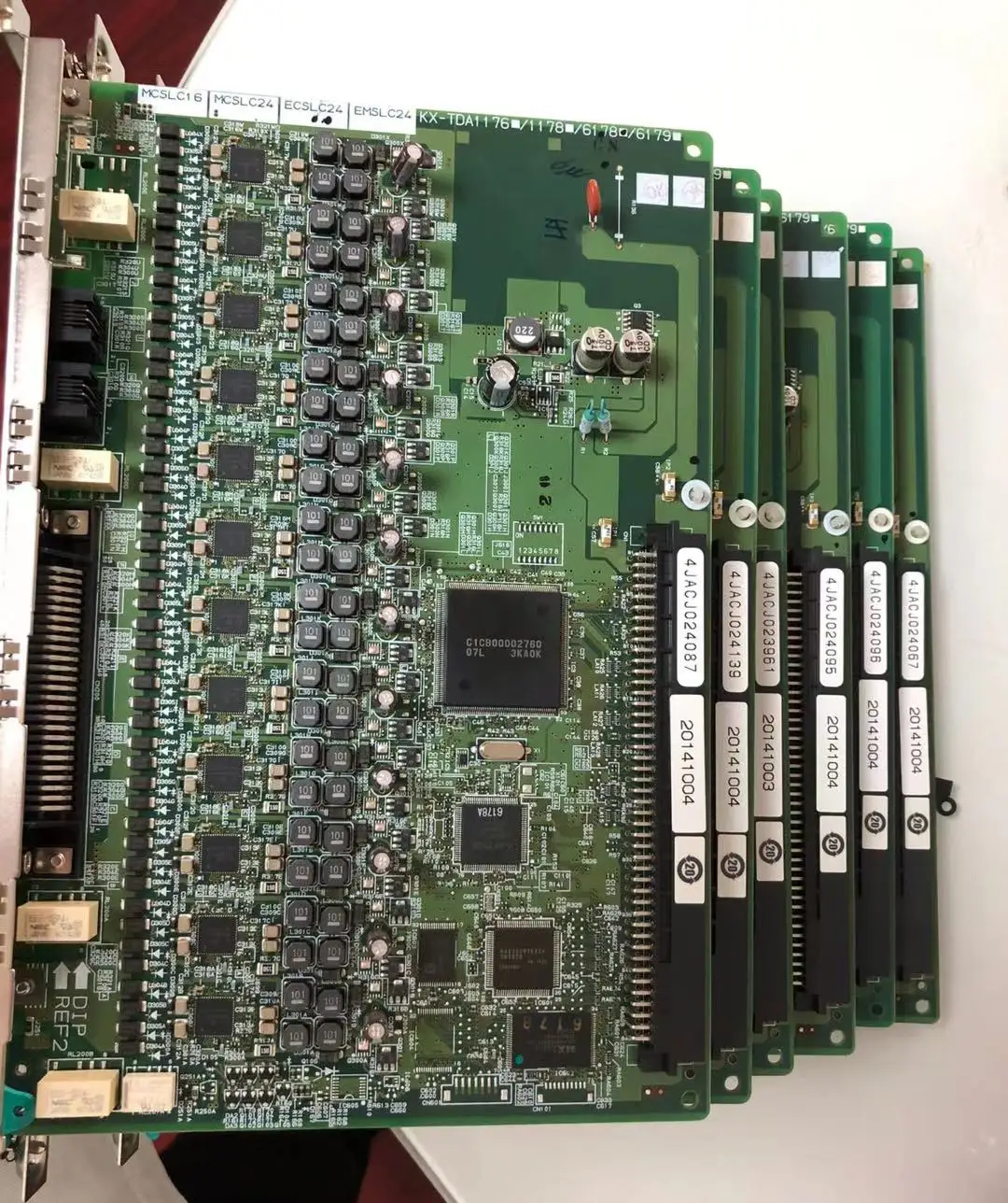 TDA600 ECSLC24 24-портовая аналоговая карта расширения с идентификатором вызывающего абонента (KX-TDA6178) -б/у