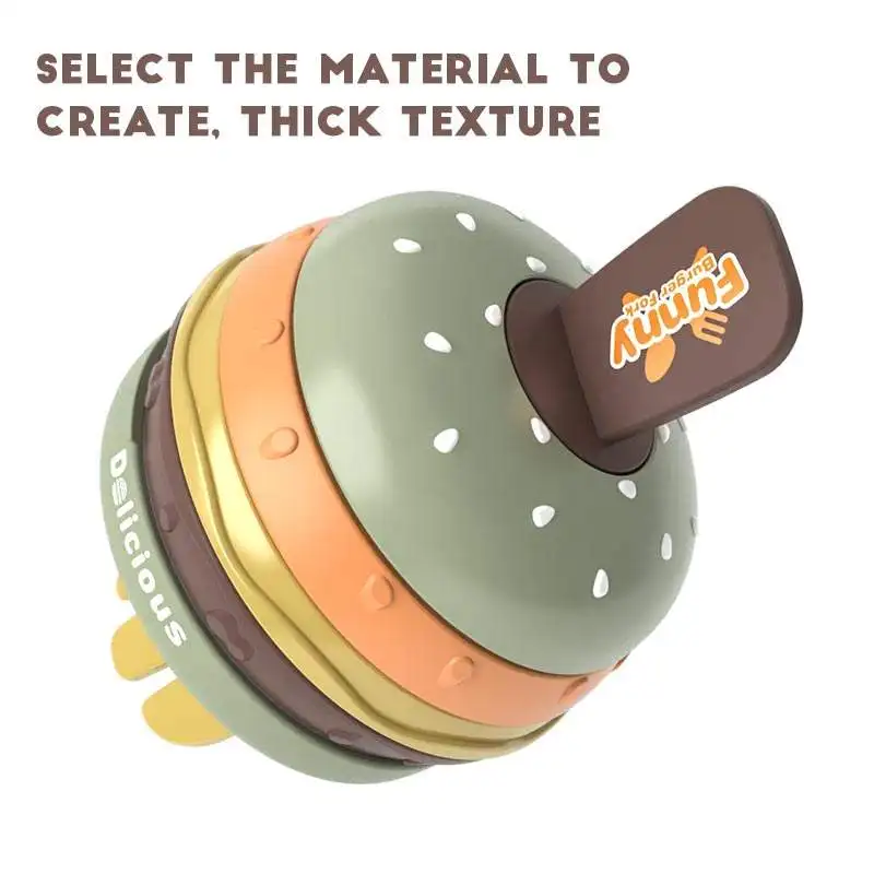 Promotion Baby Educational Turning Hand Grabbing Colour Twister Sensory Teethers Toys Infant Rattle Socks Bell Stick Toy Set