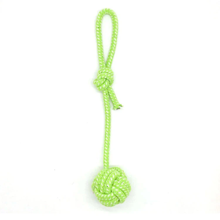 Custom Best selling dog teeth cleaning chew rope toy
