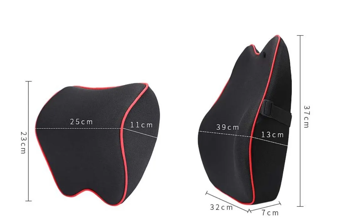 Lumbar Support Brace For Pain Relief 6 Spring Of Back Lumbar Waist Back Support Car Seat Cushion