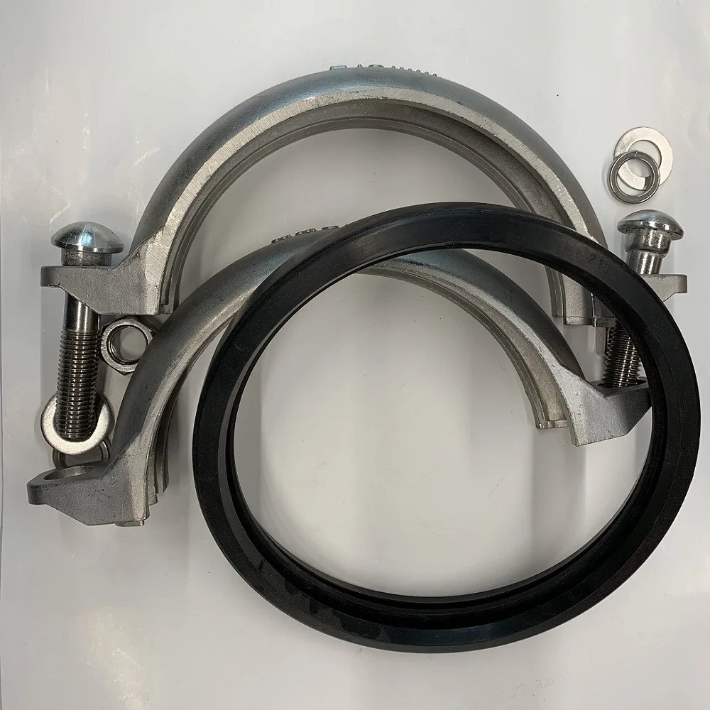 Dn150 Stainless Steel Grooved Coupling with 304 Bolts and Nuts