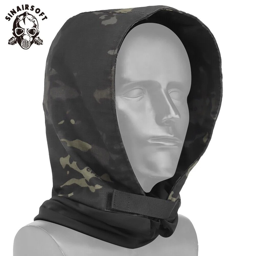 Tactical Half Face Mask Assassin Balaclava Hood Protection Masks