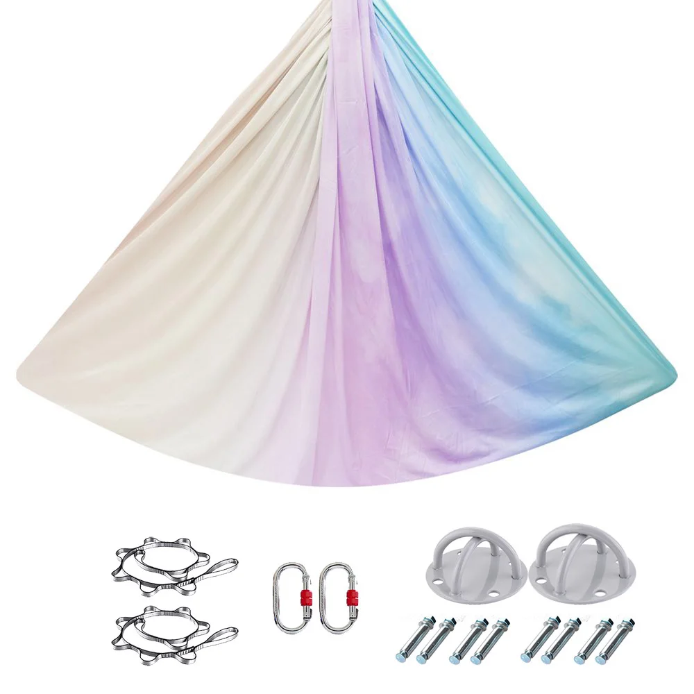 2024 New Design Anti-Gravity Air Aerial Silk Fabric Yoga Hammock Swing for  Home, Antigravity Yoga, Inversion Exercises