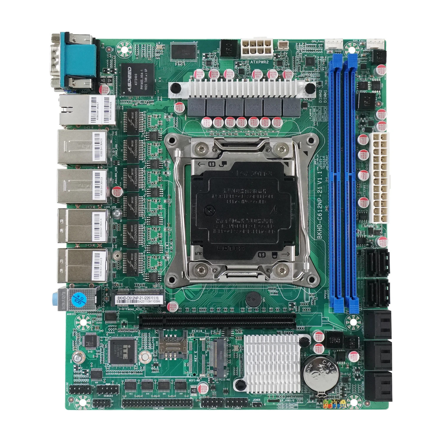 E NAS soft routing motherboard ITX hot swappable hard disk array raid storage industrial computer E5 server C612