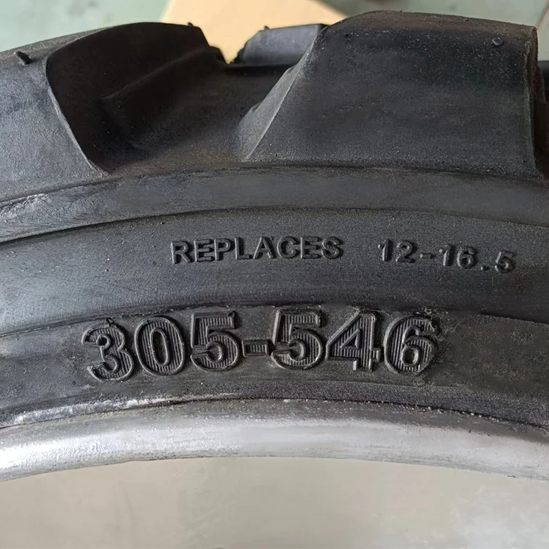 305*546 Foam Filled Tire Black Rubber 4 Pcs 7-10 Working Days Polyurethane Filled Top-quality Tyre 1.5years Geelaner CN;JIA