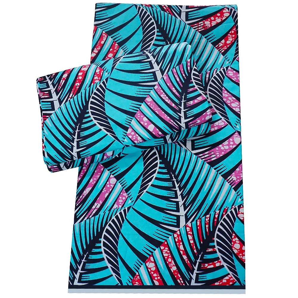 Hot Sale Fashion Soft Batik 100% Cotton Guaranteed Veritable African Real Wax Fabric Ankara Wax Prints Fabric For Party Dress
