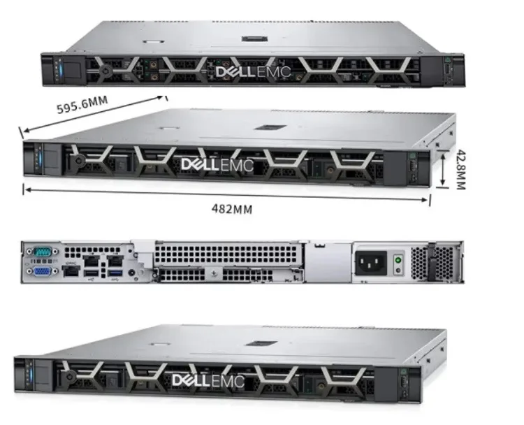 100% Brand New Original DELL PowerEdge R350 1U Xeon rack server