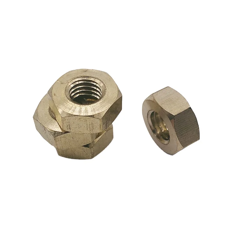 Brass Copper Hex Nut M2 M3 M4 M5 M6 M8 M10 M12 M14 M16 M18 M20