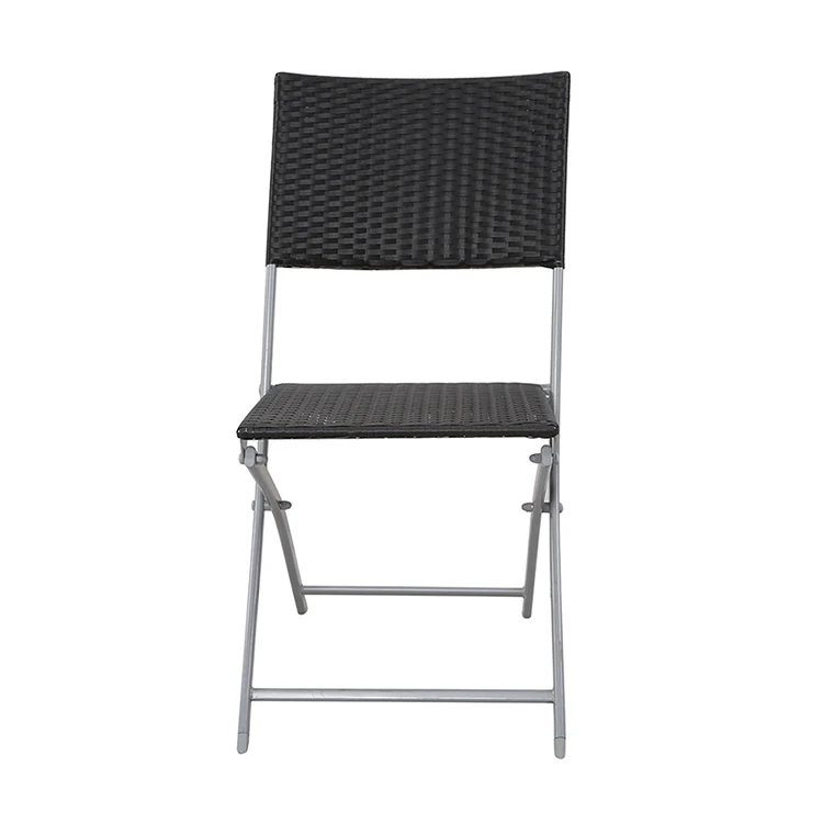 Folding 3pc bistro set slat aluminium folding bistro table and chairs