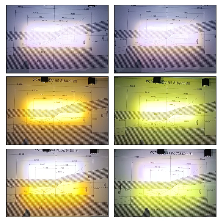 Professional manufacturer 100w 13000lm car laser fog lights 9005 white light 6000k headlights led laser lens eadlight
