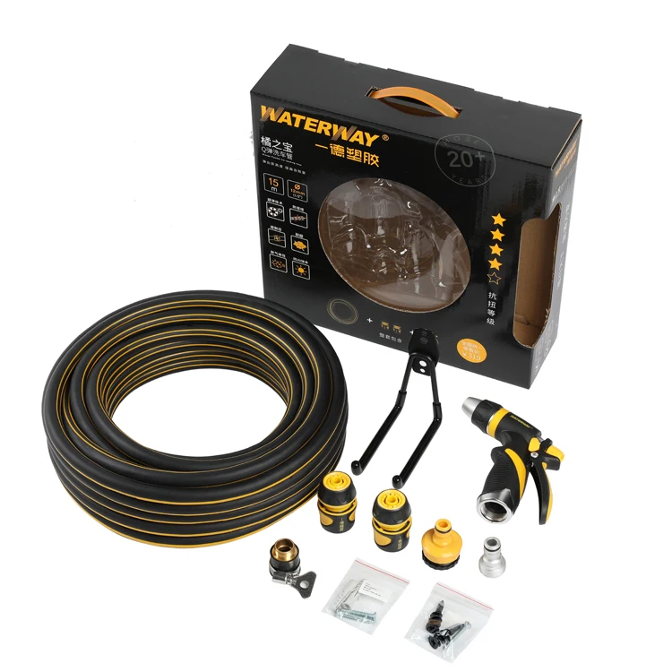 
High quality PVC Garden Hose Magic Hose High Pressure Car Wash Garden Watering Set 