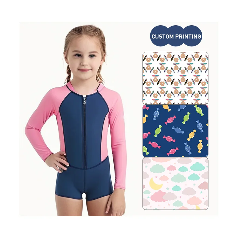 FIELD BALANCE Custom Kids Two Piece Bathing Suits Swimsuit European Beautiful Young Girls Tankini Swimwear