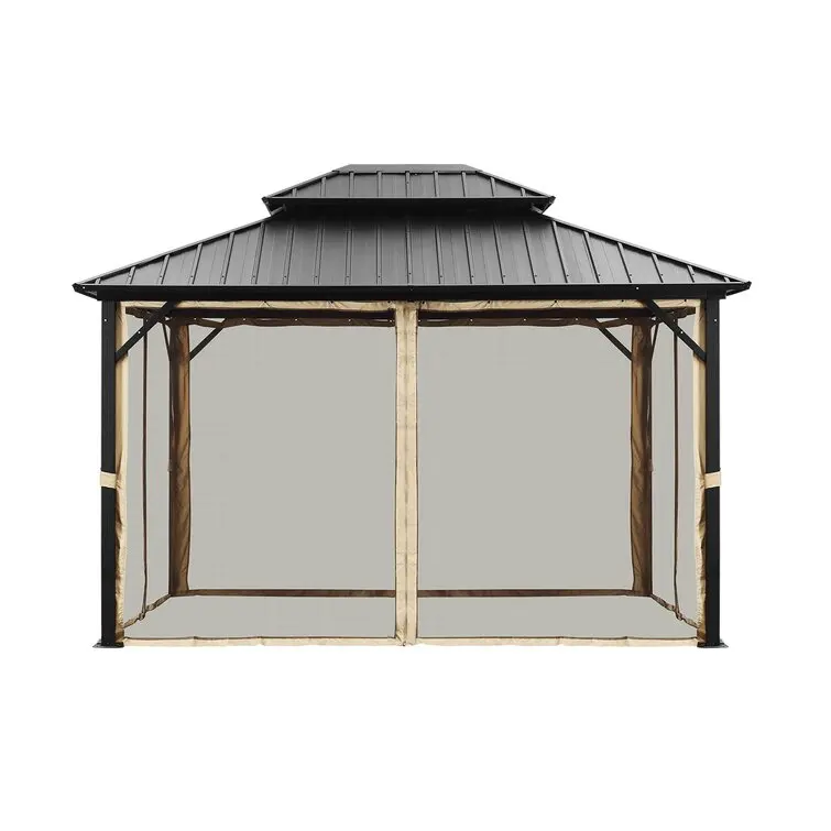 Hot sell Pavilion Gazebo  Canopy Aluminum Gazebo Outdoor Garden