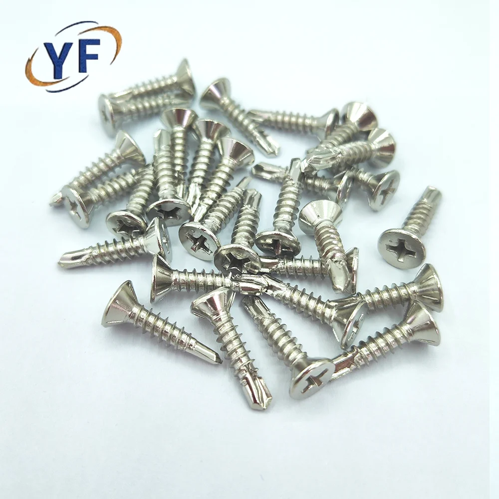 Stainless Steel Countersunk Csk Head Sds Self Drilling Tek Screw For Metal