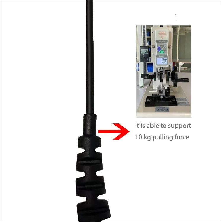 Pogo Pin Swivel Earpiece for Walkie Talkie Radio APX900 APX1000 APX4000 APX6000 with Reinforced Cable & Mic