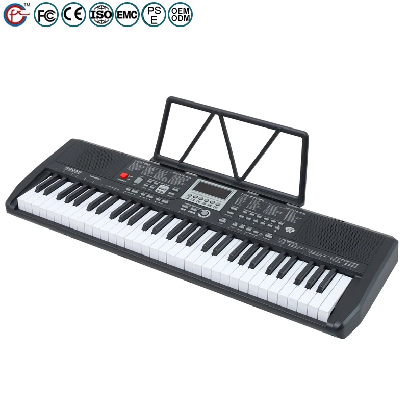 High Quality Music Instruments Electronic Keyboard With 61 Keys