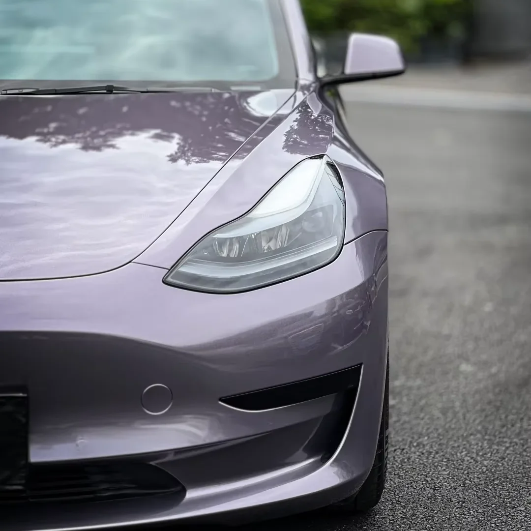 CARLISE 1.52 x 15m Thermal Repair TPU Crystal Combat Green Paint Protective Film Gloss color PPF