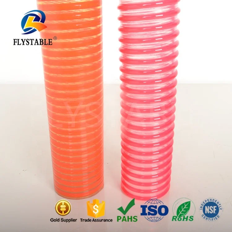 PVC drain spiral suction 5 inch hose