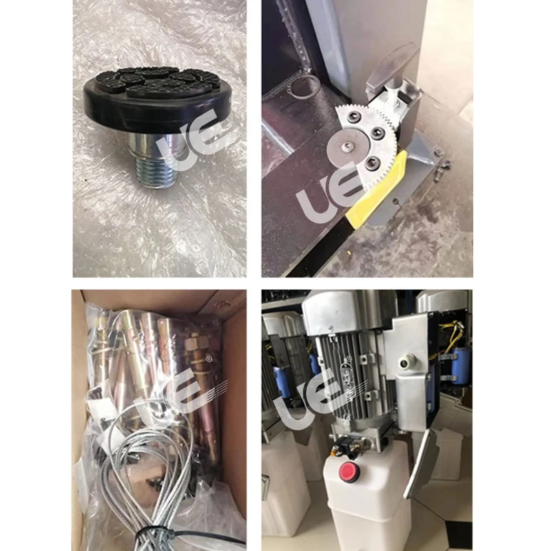 UE-8240P Luxury car specially equipped with hydraulic electric 2 post car lifts two post car lift for sale price