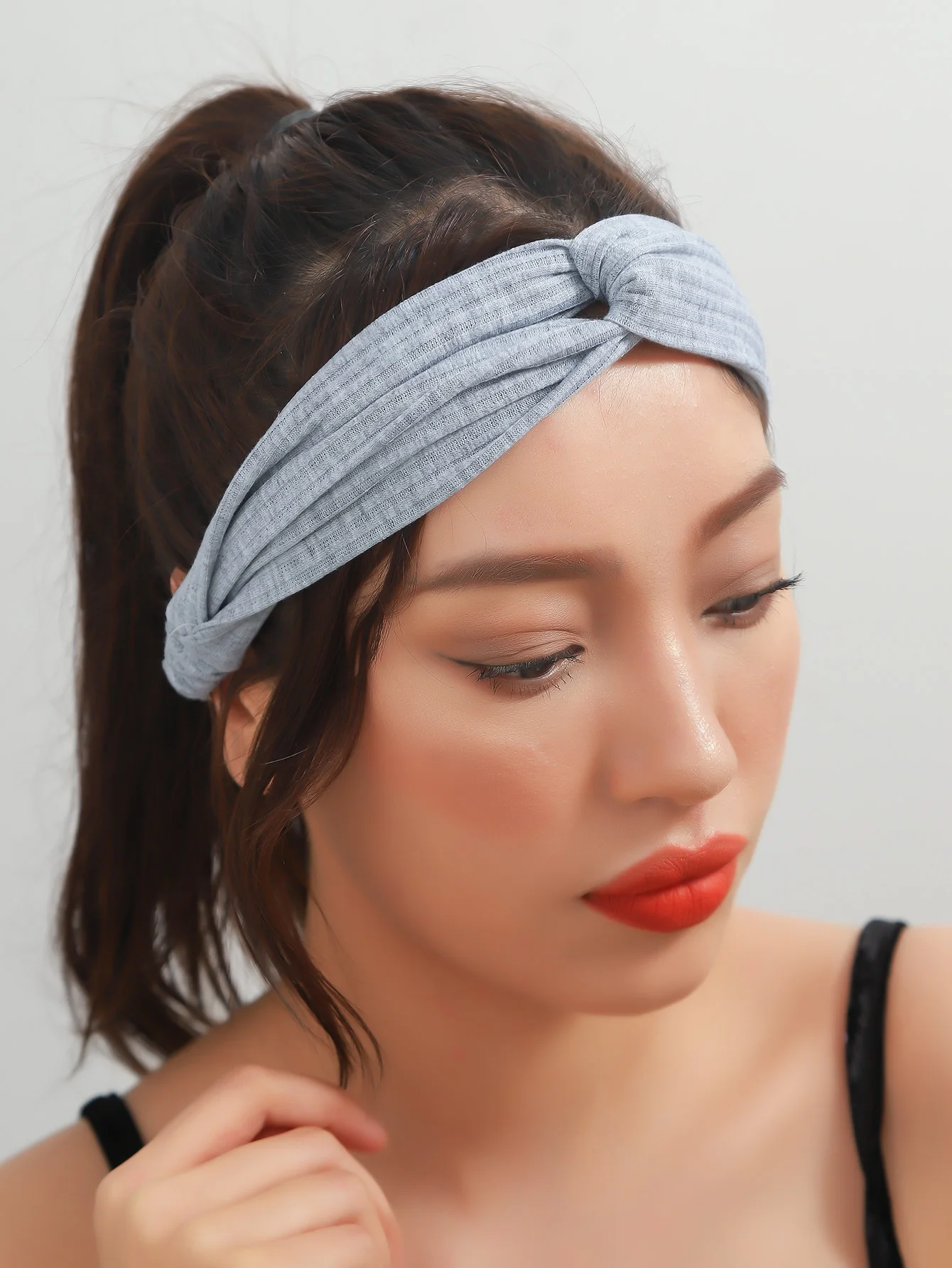 New Arrivals Yoga Sports Headband Women Absorption Running Head Band Simple Fitness Headband