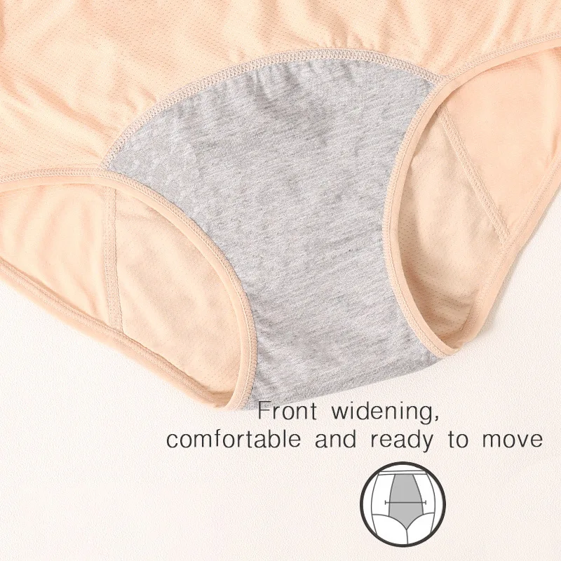 Menstrual Period Women Panties Ladies Seamless Lengthen Plus Size Physiological Leakproof Female Underwear