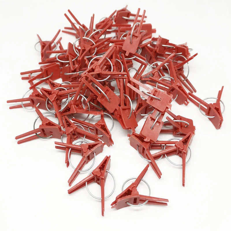 
50pcs Grafting Watermelon Garden Vegetable Flower Vine Stalks Fix Grow Upright Plant Support Garden Clips Set 