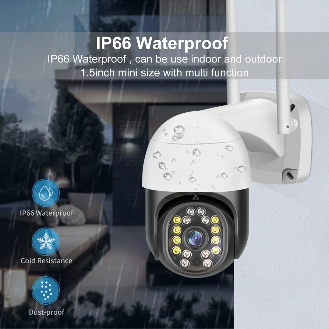 Tuya  Cctv Ptz Camera Smart Life Wireless Cctv Camera Factory 3mp Outdoor Ip66 Waterproof Security Wifi Ptz Camera