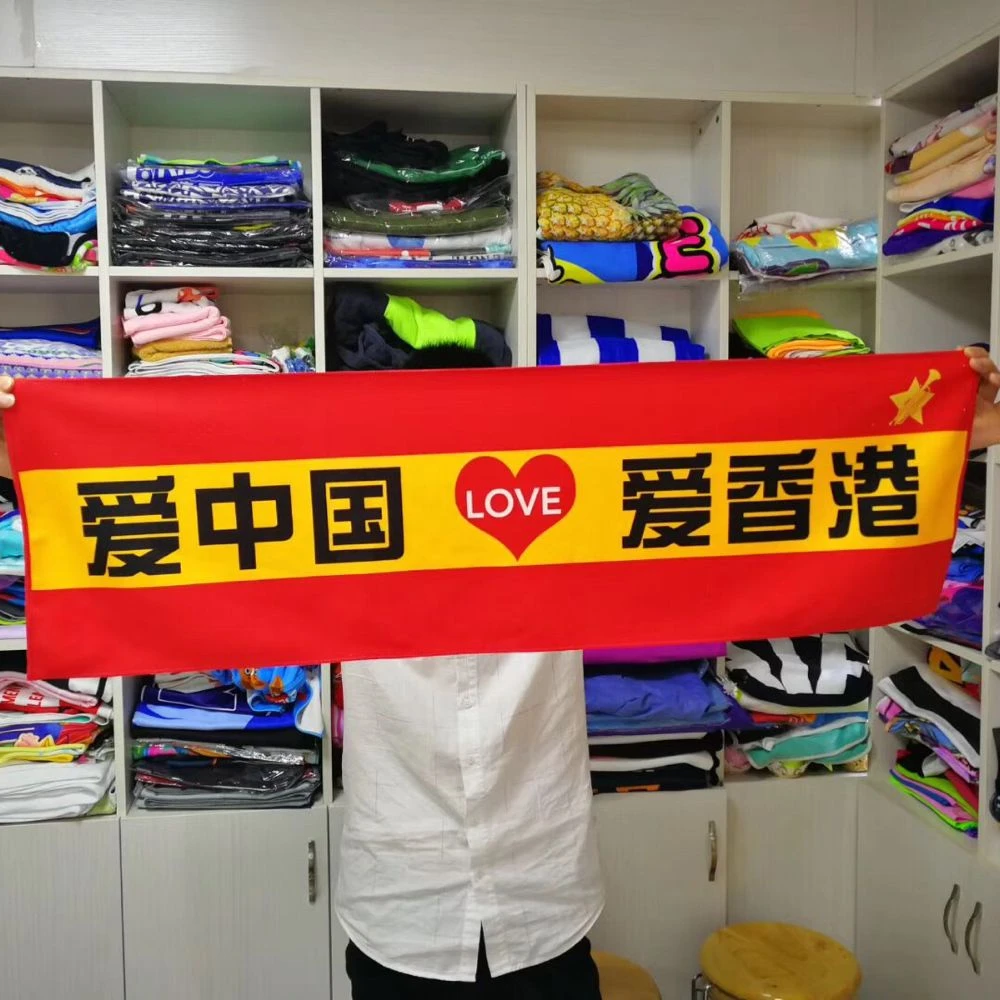 Низкий минимальный заказ индивидуальный рекламный атласный жаккардовый шарф 120х20см акриловый шарф для OEM на заказ