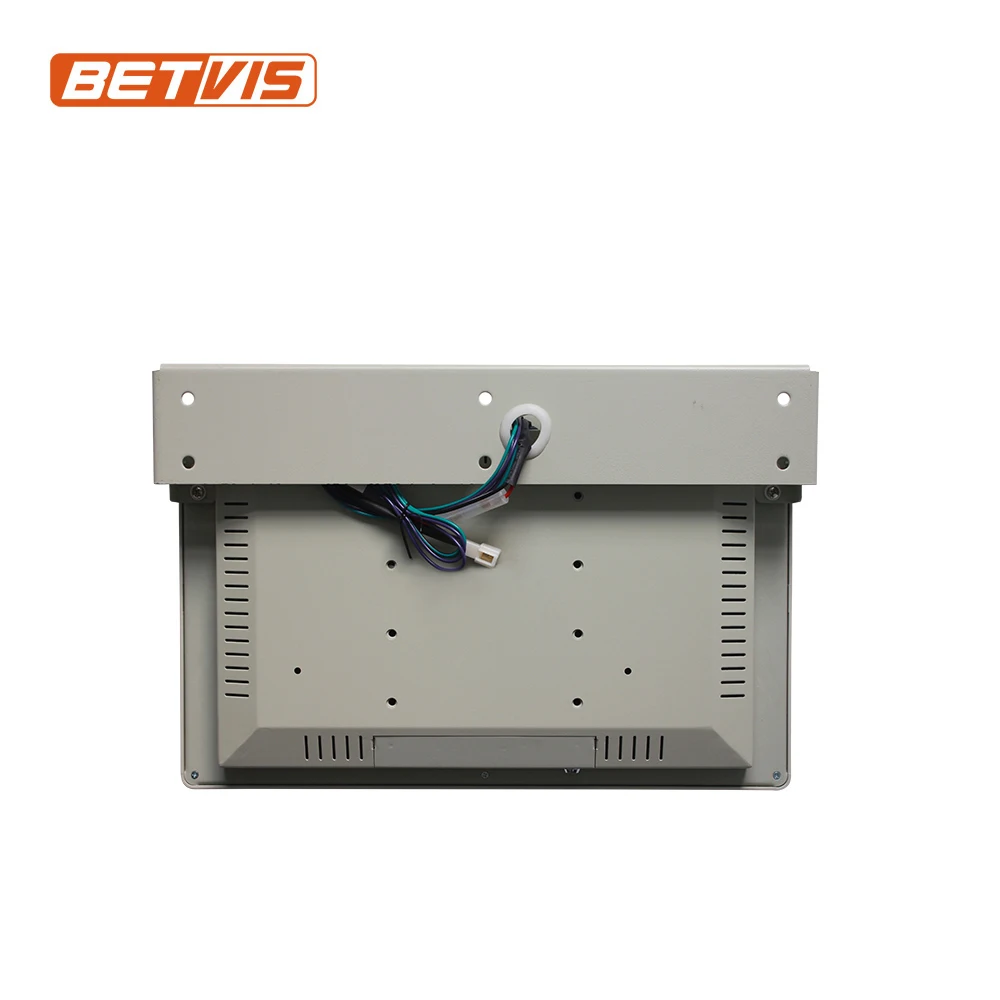 Reliable Shake-proof 19 Inch LCD Bus Monitor Network Advertising Display with Totally Free CMS Software