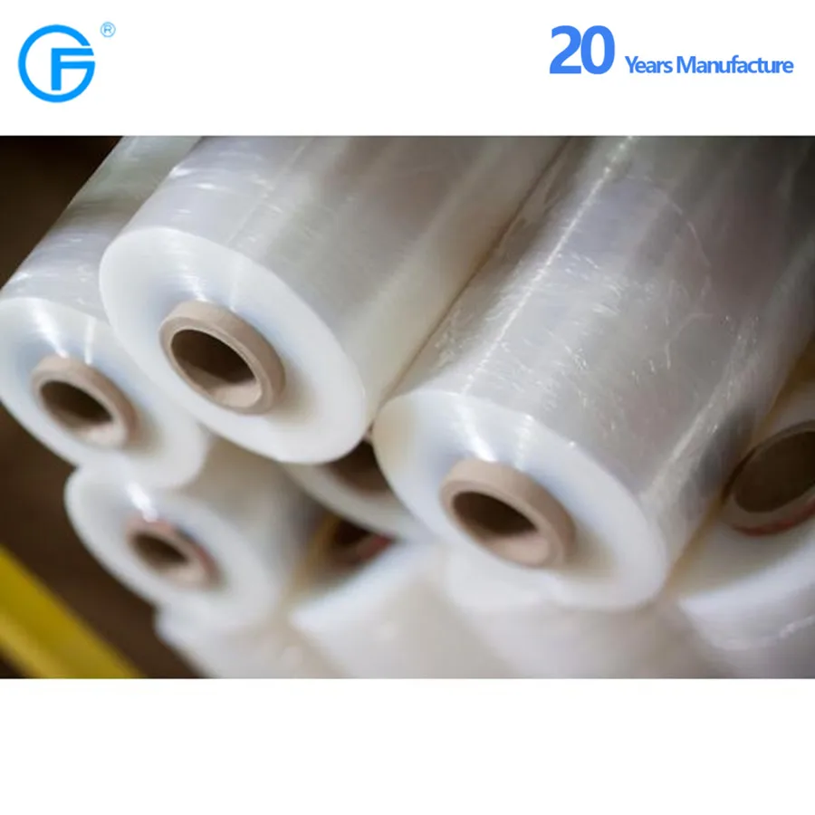 20 мкм, прозрачная ленточная пластиковая пленка, рулон, поддон, оберточная стрейч-пленка от производителя