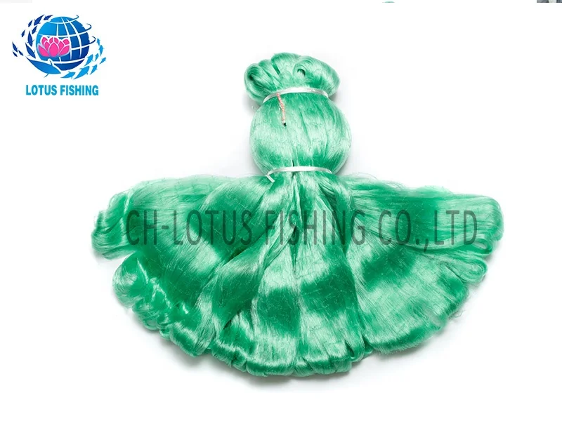 High Quality Personalizable Red Rede De Pesca Monofilament Nylon Fishing Net Trammel Net