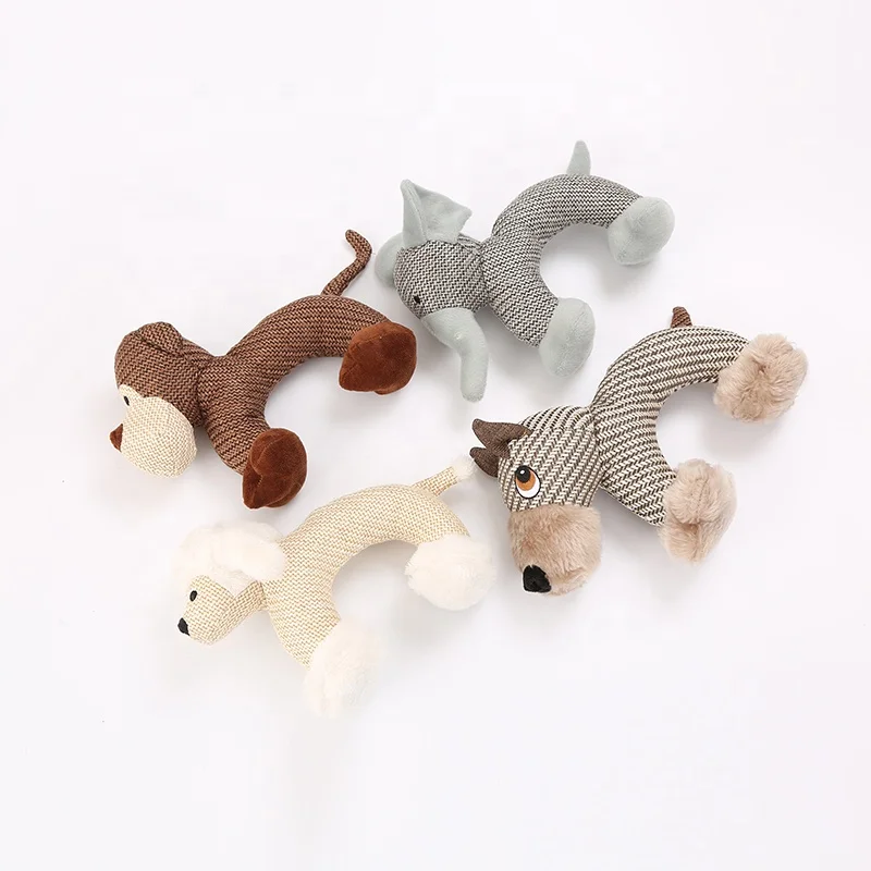 
Hefei SY 2019 wholesale Best selling plush stuffed squeaky toys pet toys for dog 