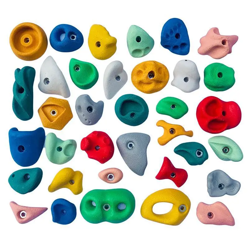 kids Children climbing rock treading resin climbing point Outdoor climbing rock tree equipment Sports climbing wall Rock point