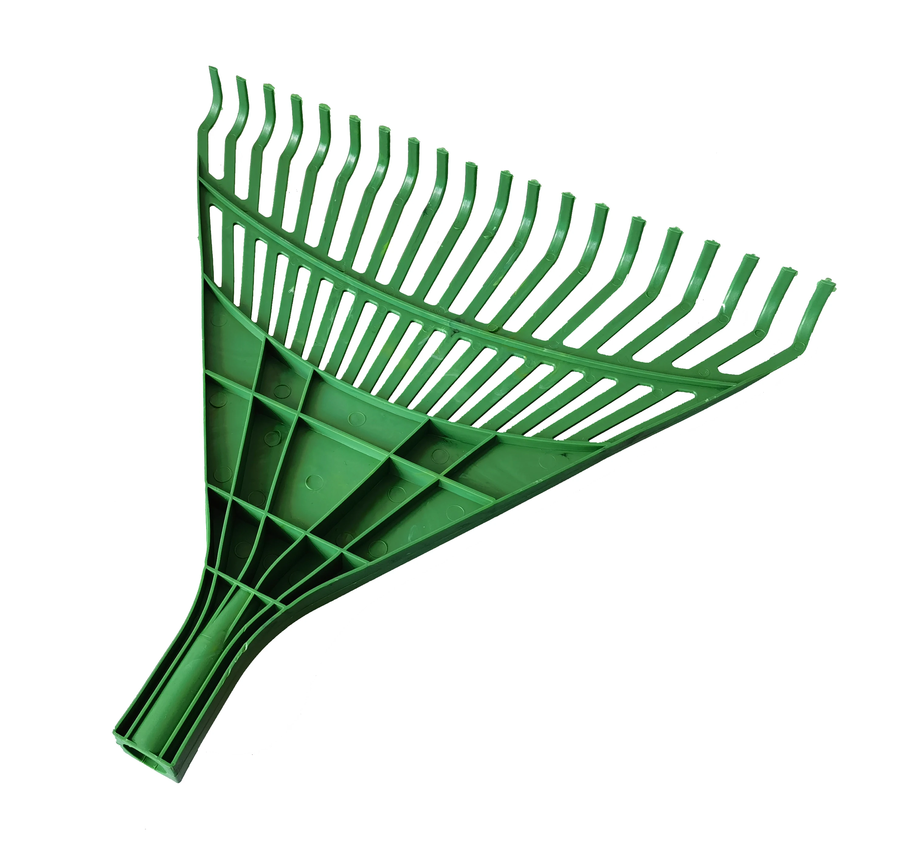 plastic garden rake  20 tooth green gardening lawn leaf rake good  quality yard plastic rake with wood handle
