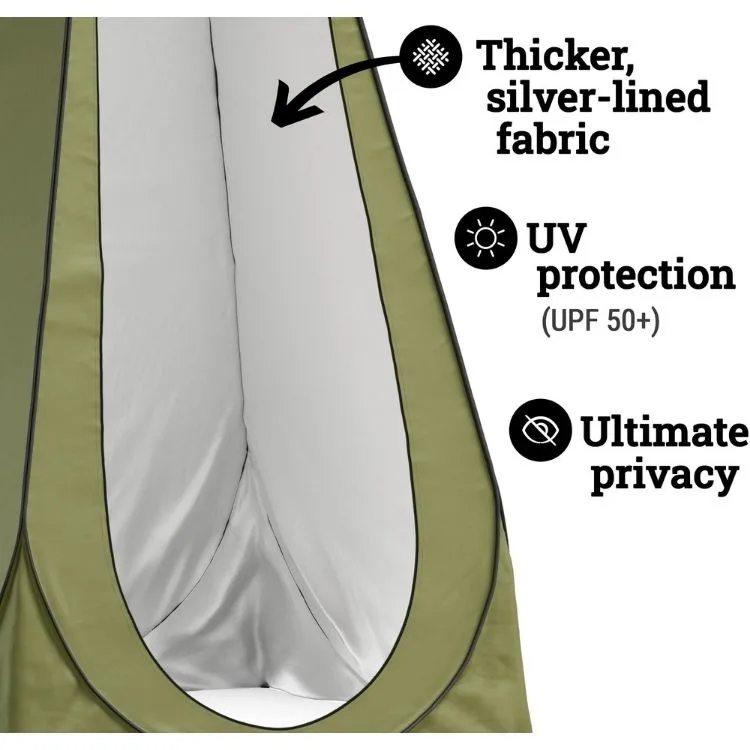 UPF 50+ Pop-Up Shower Tent Portable Toilet Changing  Room Instant Privacy Shelters tent for Outdoor Camp Beach