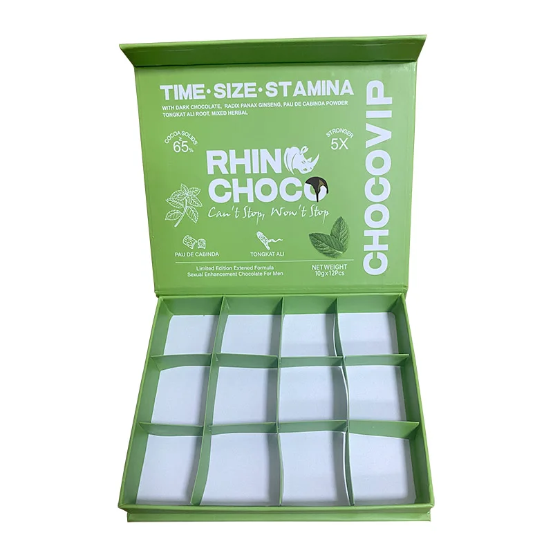 wholesale customized   medicament label stickers  Rhino Choco vip Chocolate