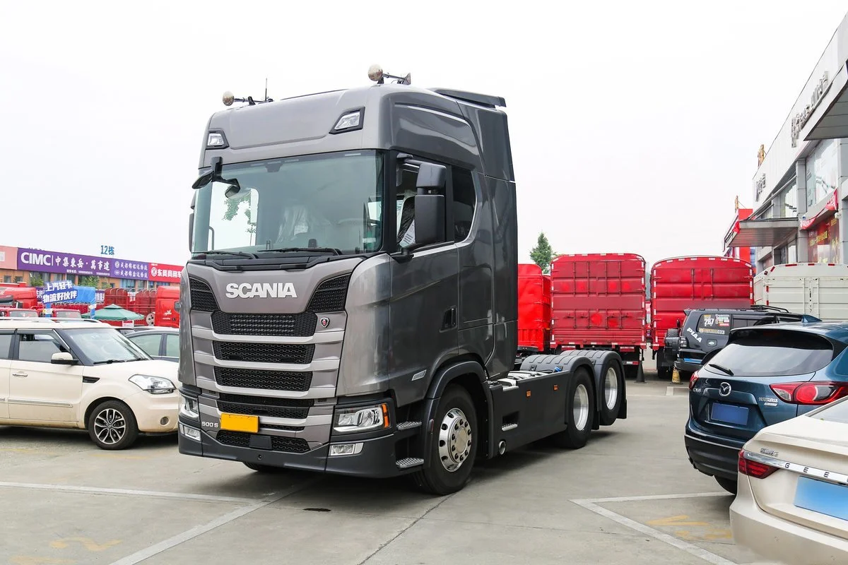 Used Scan ia S Series 502hp 6x2 Tractor Truck Heavy Diesel Euro 5 Fast Gearbox Automatic Manual Transmission Left Right Steering