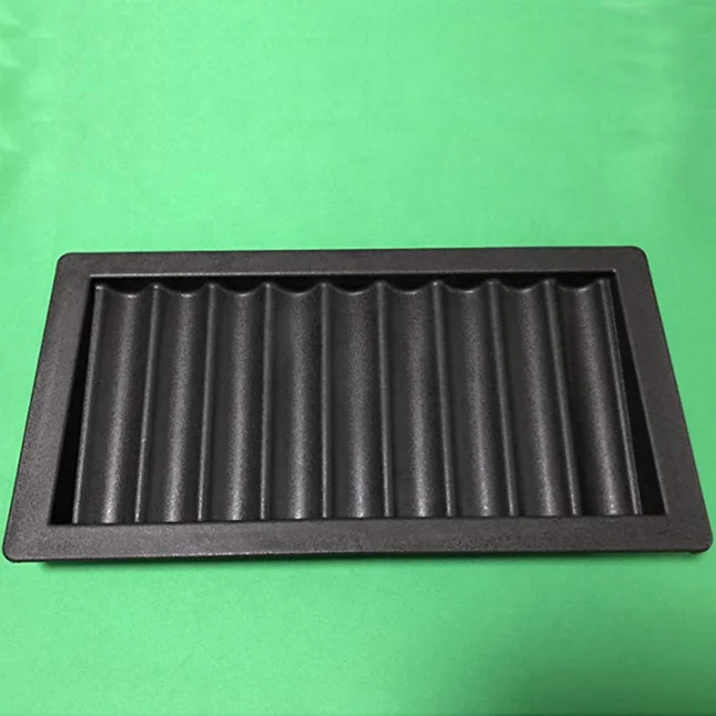 (9rows) 450PC high quality black Plastic chip tray